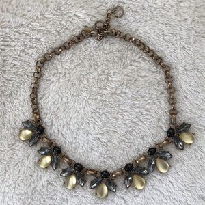 Banana Republic Floral Statement Necklace